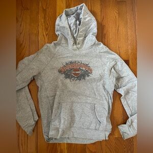 Harley-Davidson grey hoodie